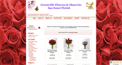 Desktop Screenshot of greenvilleflowersonline.com