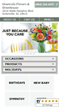 Mobile Screenshot of greenvilleflowersonline.com